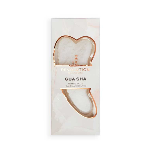 Revolution Skincare - Jade Gua Sha - Branco