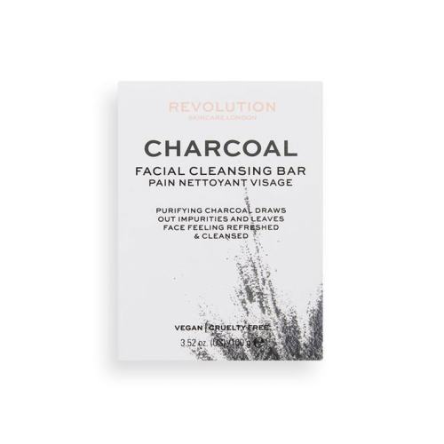 Revolution Skincare - Sabonete facial sólido Charcoal Therapy