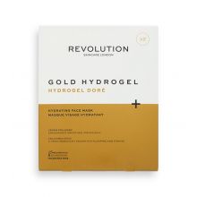 Revolution Skincare - Pack de 2 máscaras hidratantes Gold Hydrogel