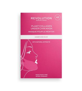 Revolution Skincare - Pacote de 2 máscaras de queixo com colágeno vegetal