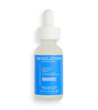 Revolution Skincare - Soro 2% de ácido salicílico e enzimas de frutas
