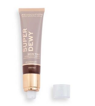 Revolution - *Super Dewy* - Hidratante matizado Super Dewy Skin Tint - Chestnut