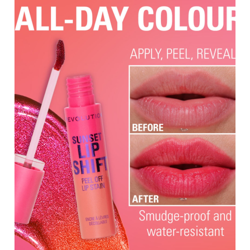 Revolution - Lip Tint Stain Sunset - Flushed Pink