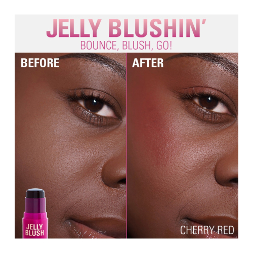 Revolution - Jelly Lip e Cheek Tint Jelly Blush - Cherry Red