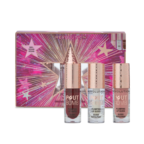 Revolution - Trio de Brilho Labial Volumoso Pout Bomb