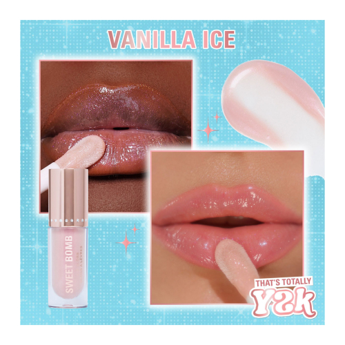 Revolution - *Y2K Baby* - Brilho labial Sweet Bomb - Vanilla Ice White Holo