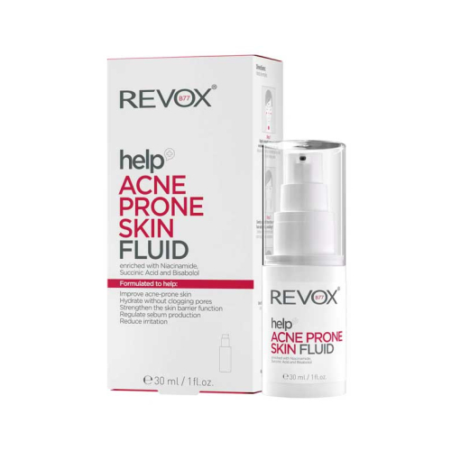Revox - *Help* - Fluido para pele oleosa e acneica Acne Prone Skin
