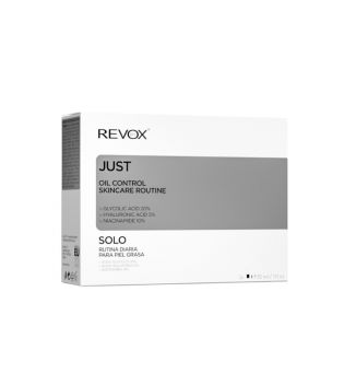 Revox - *Just* - Rotina diária para pele oleosa