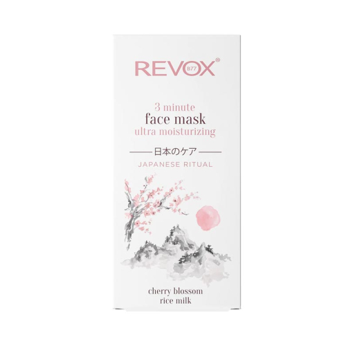 Revox - Máscara Facial Ultra Hidratante 3 Minutos Japanese Routine
