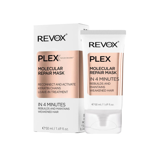 Revox - *Plex* - Máscara molecular reparadora - Todos os tipos de cabelo