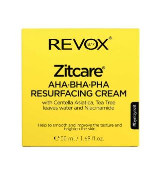 Revox - *Zitcare* - Creme Rejuvenescedor AHA BHA PHA