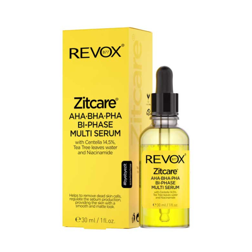 Revox - *Zitcare* - Soro bifásico AHA BHA PHA multifásico