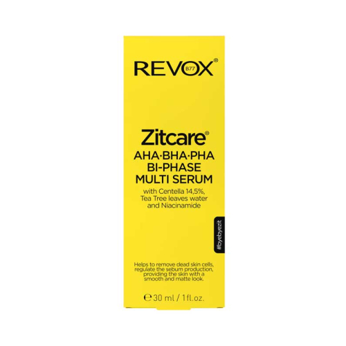 Revox - *Zitcare* - Soro bifásico AHA BHA PHA multifásico