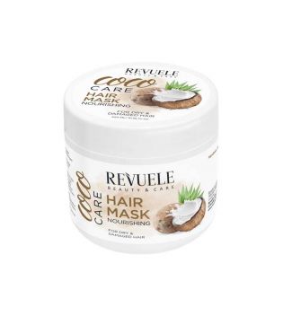 Revuele - *Coco Care* - Máscara nutritiva para cabelos - Cabelos secos e danificados