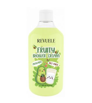 Revuele - Creme de banho Fruity Shower Cream - Abacate e leite de arroz