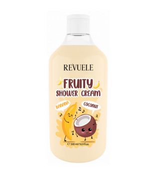 Revuele - Creme de banho Fruity Shower Cream - Banana e coco
