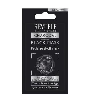 Revuele - Retire a máscara facial preta de carvão ativado (15 ml)