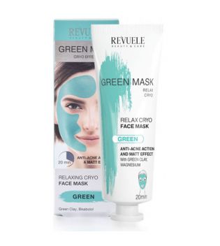 Revuele- Máscara verde Green Mask Cryo Effect