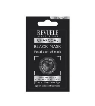 Revuele- Black máscara Facia Peel Off com carvão ativado No problem 7ml