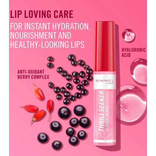 Rimmel London - Brilho labial Thrill Seeker - 100: Coco Suga