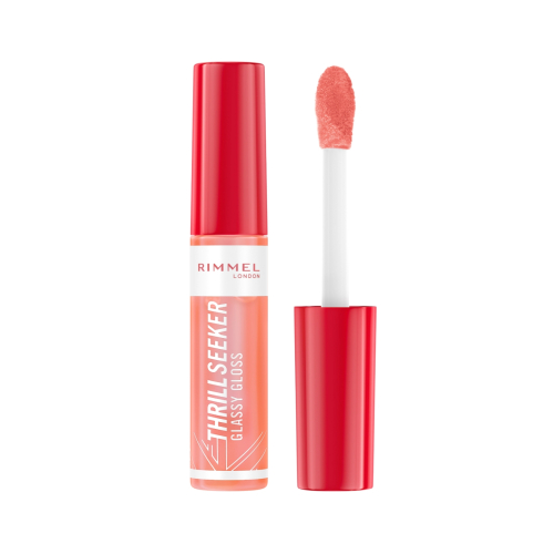 Rimmel London - Brilho labial Thrill Seeker - 250: Peach Vibes