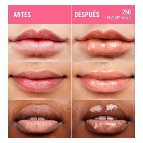 Rimmel London - Brilho labial Thrill Seeker - 250: Peach Vibes