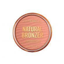 Rimmel London - Pó bronzeador Natural Bronzer - 001: Sunlight