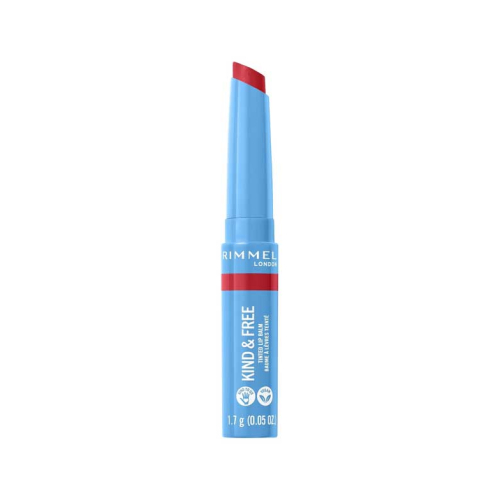 Rimmel London - *Kind & Free* - Bálsamo labial Tinted Lip Balm - 05: Turbo red