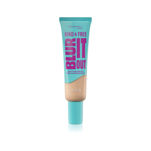 Rimmel London - *Kind & Free* - Base Matificante Blur It Out - 001: Fair Porcelain