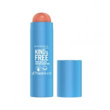 Rimmel London - *Kind & Free* - Blush e batom em bastão Tinted Multi-Stick - 002: Peachy Cheeks