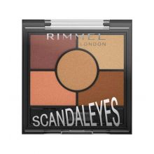 Rimmel London - Paleta de Sombras Scandaleyes - 005: Sunset Bronze