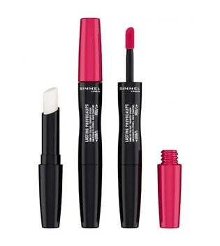 Rimmel London - Conjunto de lábios Lip Combo 3 em 1 Provocalips + Lasting Finish - Trendy Pink