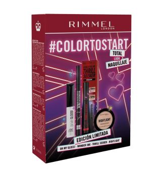 Rimmel London - Conjunto de maquiagem #Colortostart