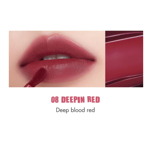 Romand - Lip Tint Bare Water Tint - 08: Deepin Red