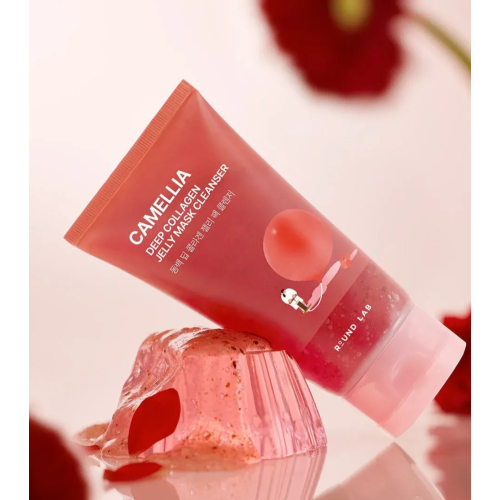Round Lab - *Camellia* - Limpador facial Deep Collagen Jelly