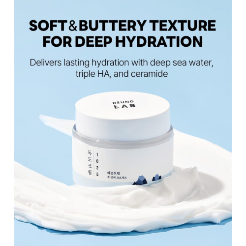 Round Lab - Creme facial para fortalecer a barreira cutânea 1025 Dokdo