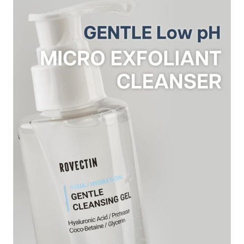 Rovectin - *Aqua/hidratação* - Gel de Limpeza Hidratante com Ácido Hialurônico