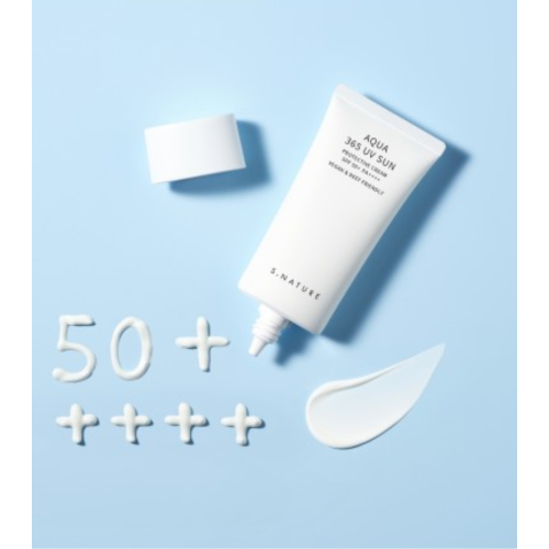 S. Nature - Protetor solar facial ultraleve SPF50+ PA++++ Aqua 365