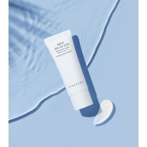 S. Nature - Protetor solar facial ultraleve SPF50+ PA++++ Aqua 365