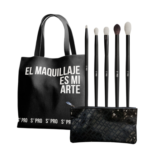 S17PRO - Conjunto de Pincéis + Tote Bag + Estojo Blending & Smoke Set