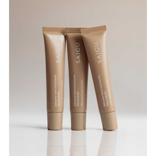 Saigu Cosmetics - Bálsamo labial hidratante com efeito gloss