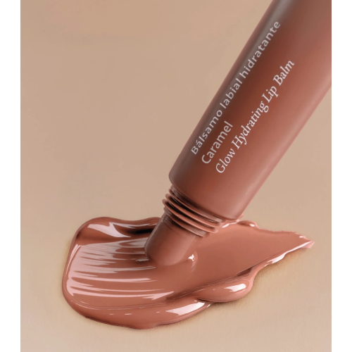 Saigu Cosmetics - Bálsamo labial hidratante com efeito brilhante - Caramel
