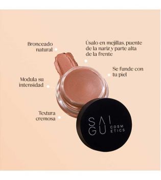 Saigu Cosmetics - Bronzeador Creme - Greta