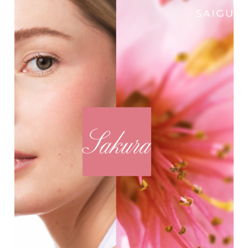 Saigu Cosmetics - Blush em pó - Sakura