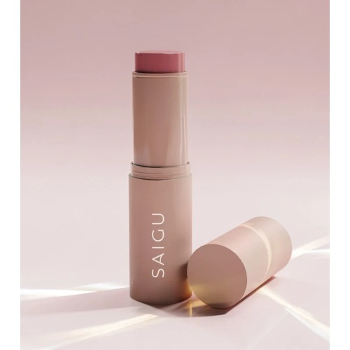 Saigu Cosmetics - Colorete em stick Melting Blush - Mauve