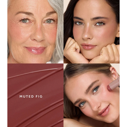 Saigu Cosmetics - Colorete em stick Melting Blush - Muted Fig