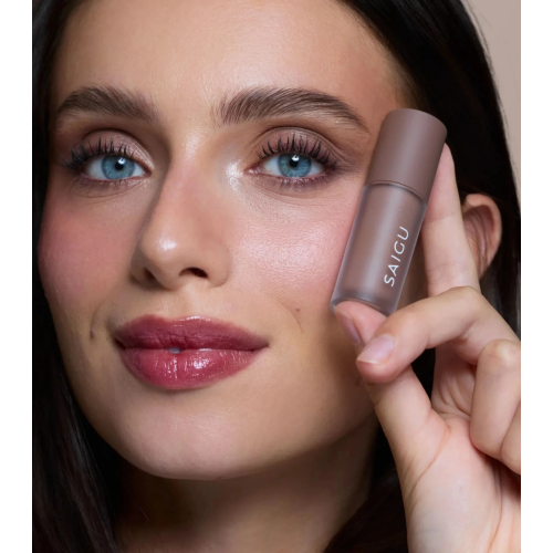 Saigu Cosmetics - *Golden Plum* - Sombra de olhos líquida One Touch - Ash