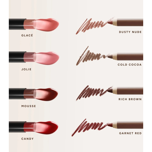 Saigu Cosmetics - Delineador Labial Sedoso - Garnet Red