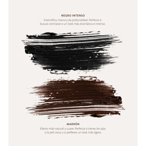 Saigu Cosmetics - Rímel para olhos sensíveis Click & Long - Amber