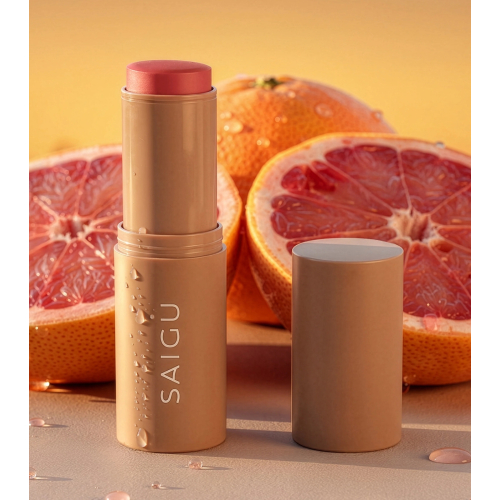 Saigu Cosmetics - *Mediterranean Glow* - Blush em bastão Melting Blush - Pink Pomelo